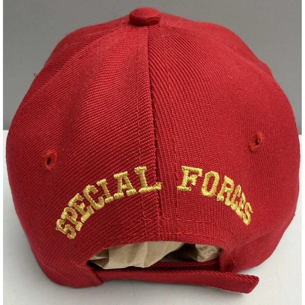US Army Special Forces Hat Red Green Beret Skull Cap Mess With The Best Rothco
